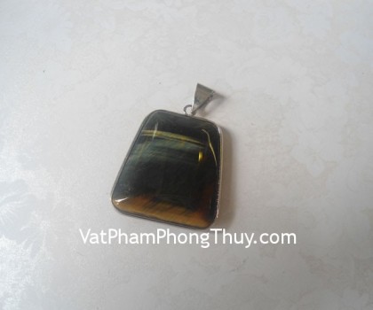 Mặt đeo cổ Phật Di Lặc vân xanh (31.9g) S6627-S4-3126
